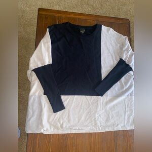 Black and White Women's Top